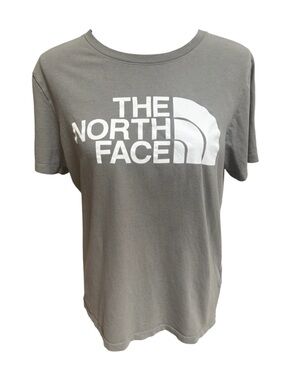 The North Face Grey Crew Neck Logo T-Shirt Women’s Size Small